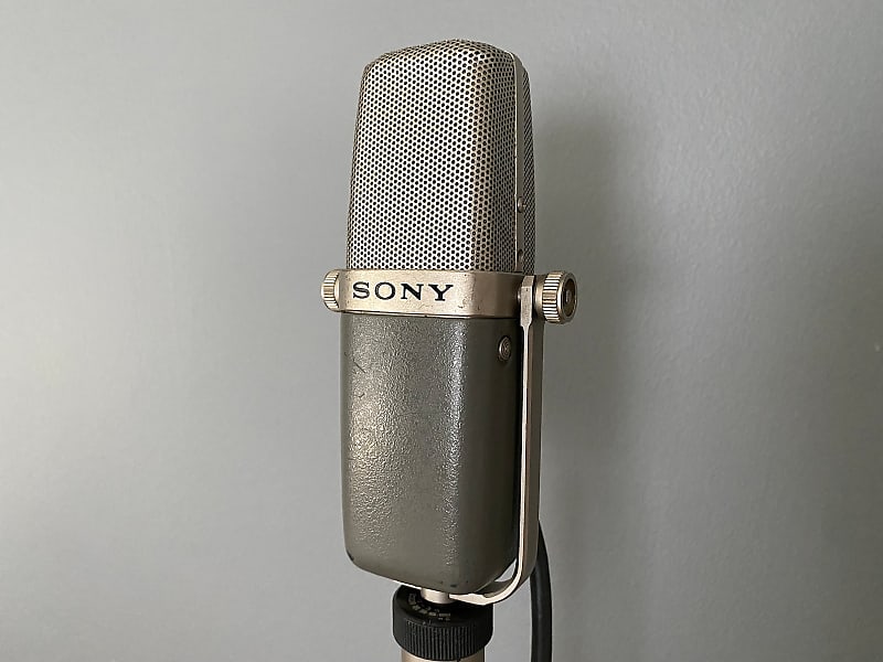 Sony C37 FET Vintage Large Diaphragm Condenser Microphone + Reverb