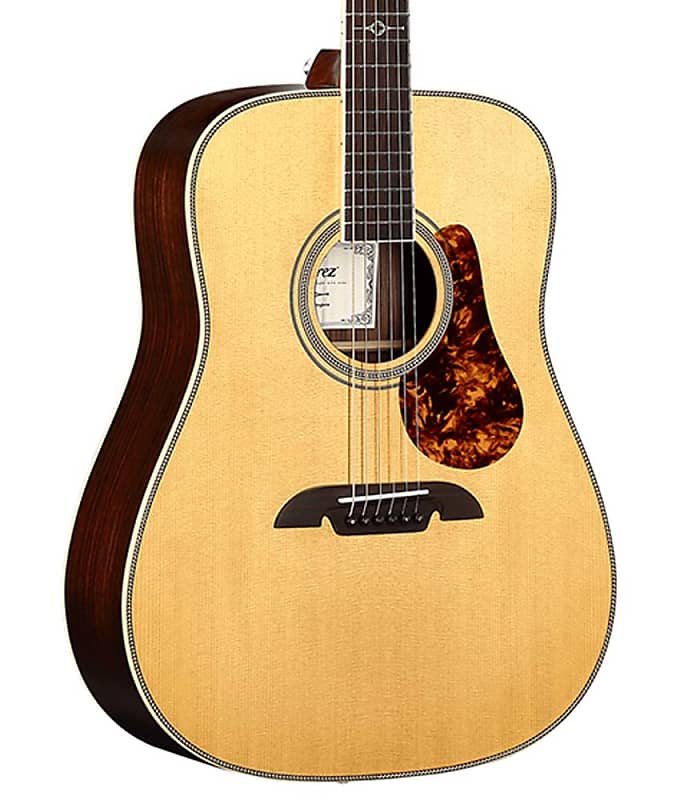 Alvarez MD70 Herringbone Masterworks Dreadnought Spruce/Rosewood Acoustic Guitar image 1