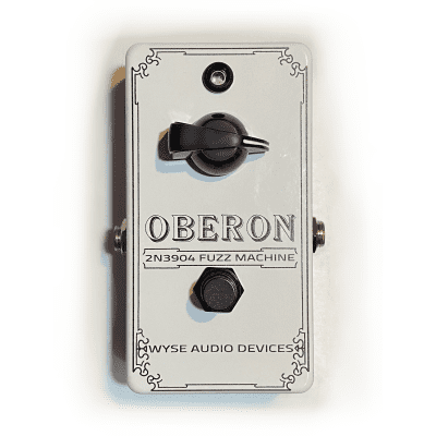 Wyse Audio Devices Oberon One Knob 2N3904 Fuzz Machine White USA for sale
