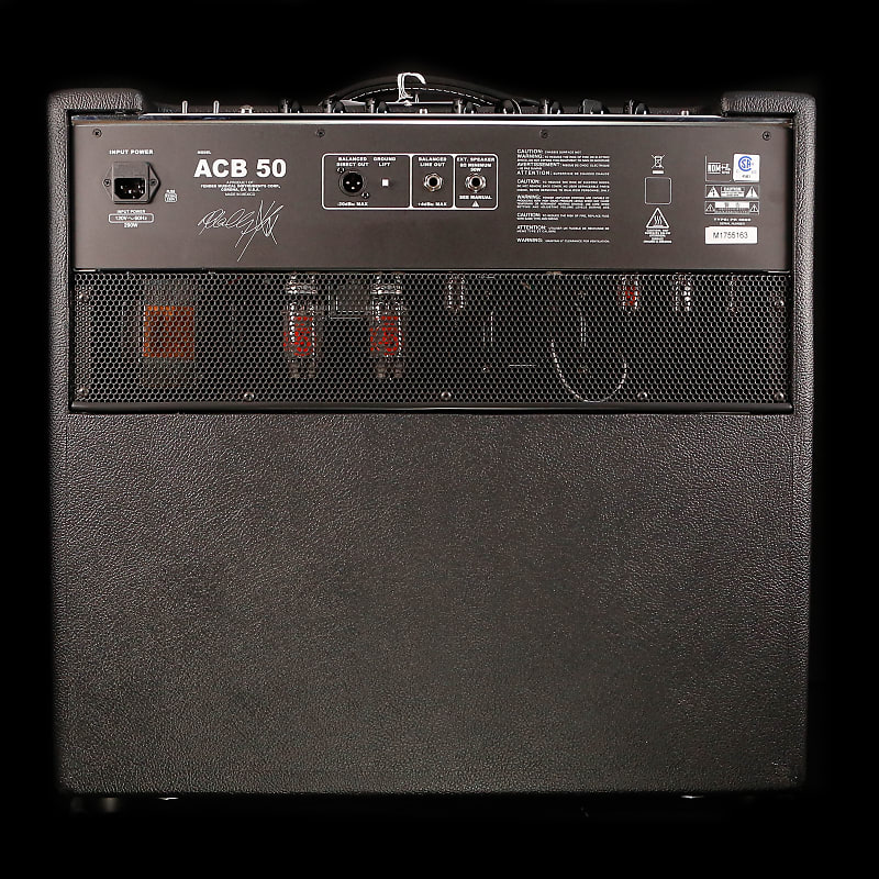 Fender ACB 50 1x15 50w Adam Clayton Signature Bass Combo Amp | Reverb