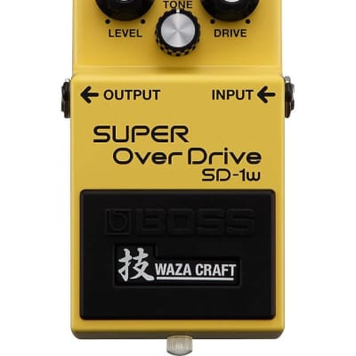 Boss SD-1W Super Overdrive Waza Craft