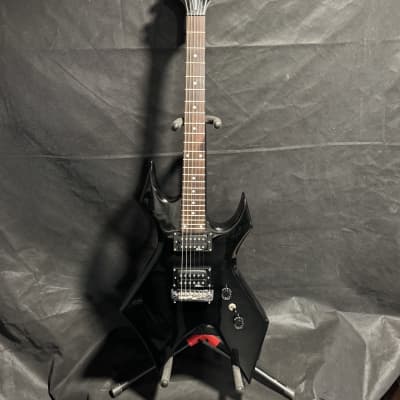 B.C. Rich Warlock HH 24-Fret Electric Guitar 2009 China - Gloss Black image 1