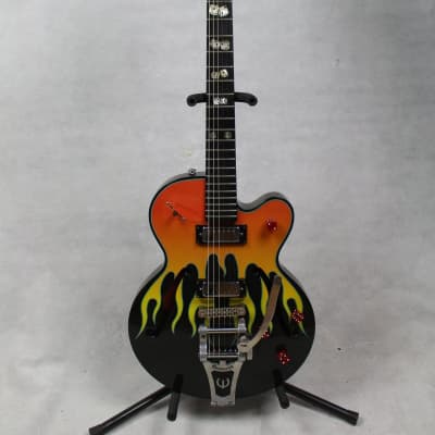 Used Epiphone Flamekat Semi-Hollow Electric Guitar for sale