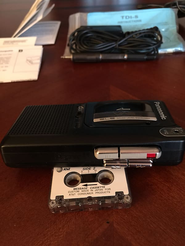 Panasonic RN-502 Microcassette Recorder w/Vas & SLE | Reverb