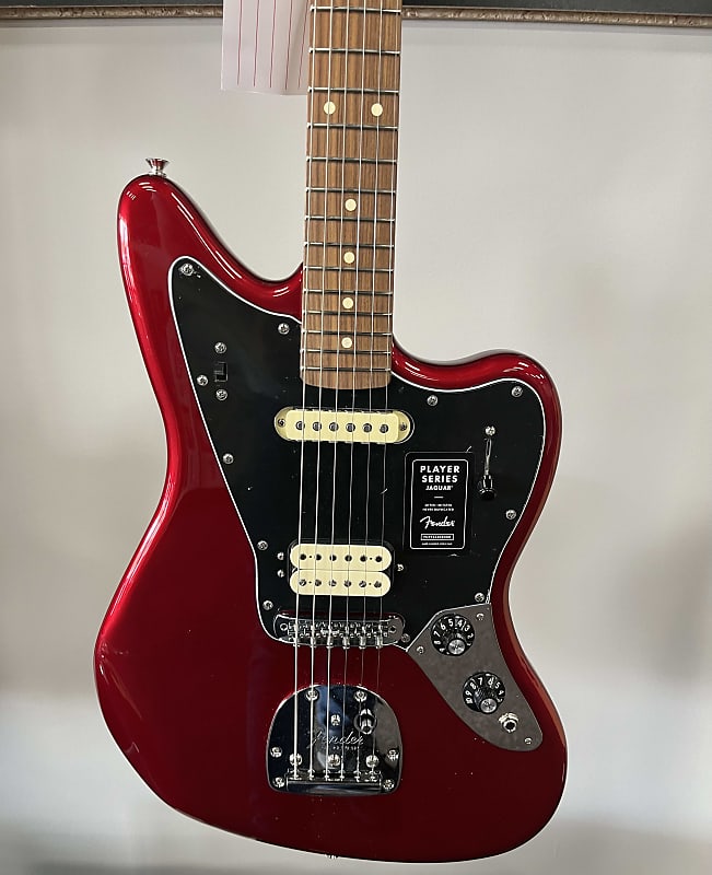 Fender Player Jaguar Bass - Candy Apple Red image 1
