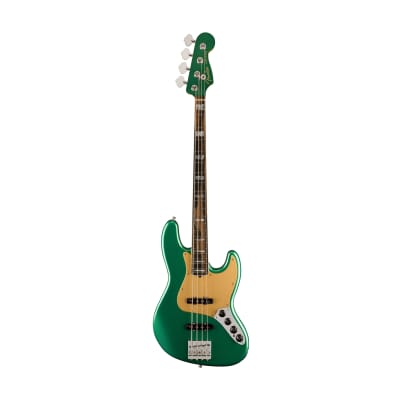 [PREORDER] Fender FSR American Ultra Jazz Bass Guitar, Ebony FB, Mystic Pine Green for sale