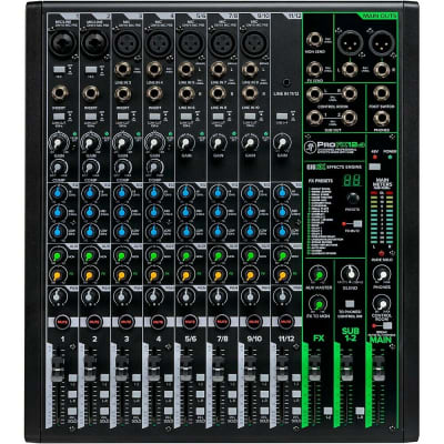 New - Mackie ProFX12v3 12-channel Mixer with USB and Effects image 2