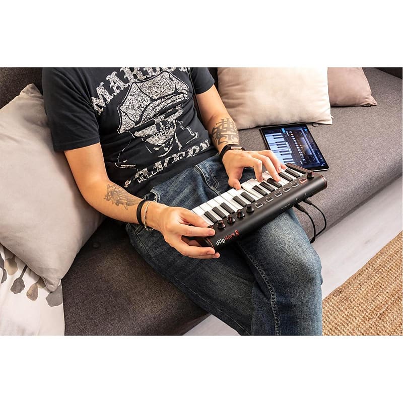 IK Multimedia iRig Keys 2 Mini 25-Key MIDI Keyboard