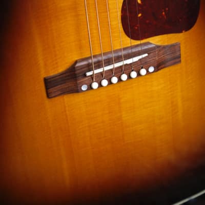 Gibson J-45 Standard Vintage Sunburst Acoustic-Electric Guitar image 8