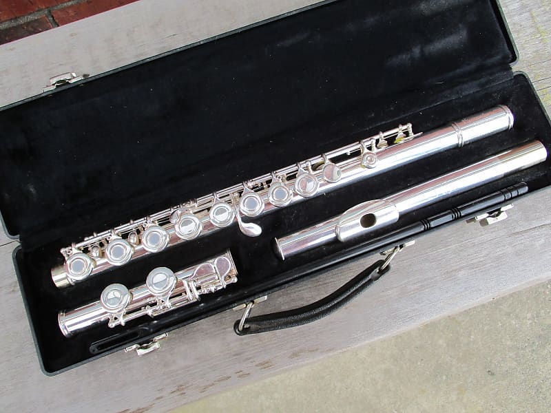 Gemeinhardt FLS3 Open Hole Inline G Silver Reverb