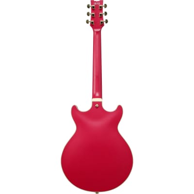 Ibanez Artcore Expressionist AMH90 Cherry Red Flat Used image 3