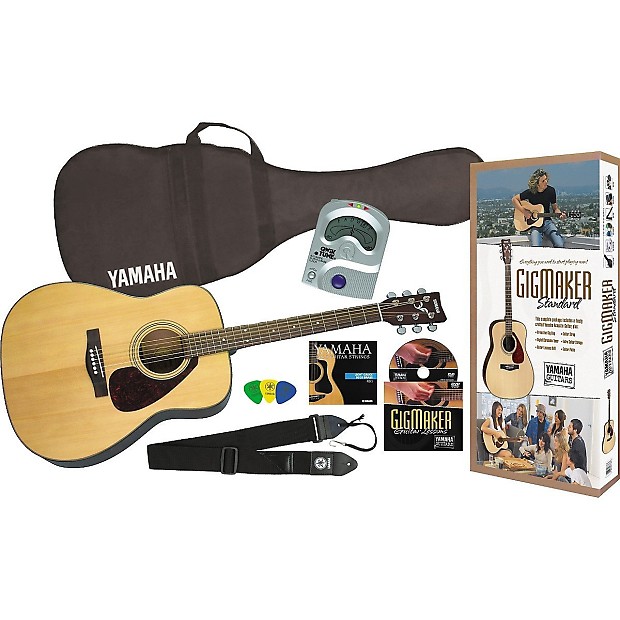 Yamaha Gigmaker Standard Acoustic Guitar Pack Natural image 1