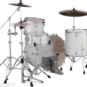 Pearl Decade Maple DMP943XP/C 3-piece Shell Pack - White Satin Pearl image 3