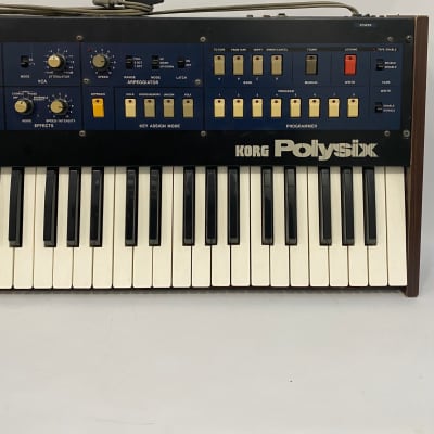 Korg Polysix Keyboard Synthesizer with PS6-MRK MIDI Retrofit image 9