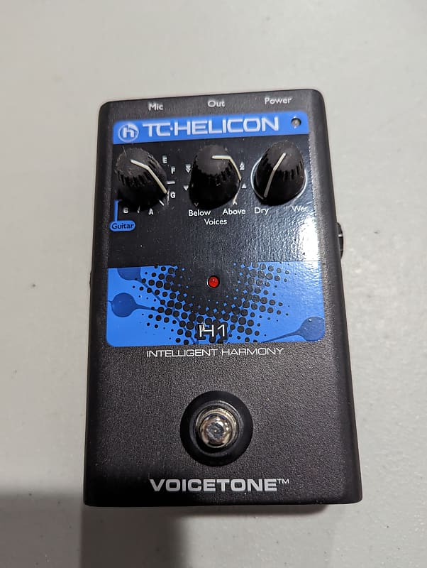 TC Helicon VoiceTone H1 Vocal Effects Processor | Reverb