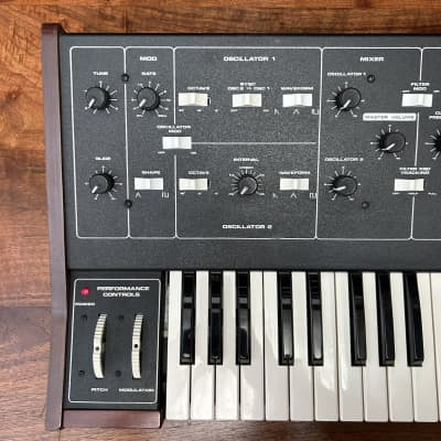 Moog Prodigy, Serviced, CV / Gate / VCF trig
