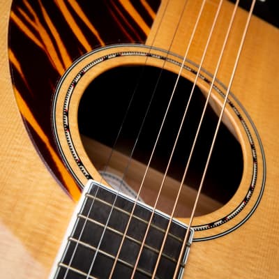 Fender Paramount PD-220E Dreadnought Acoustic-Electric Guitar - Ovangkol, Natural SN CC220612085 image 11