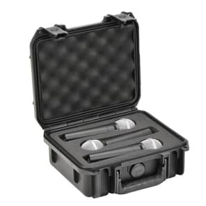 SKB 3i-0907-MC3 iSeries Injection Molded Waterproof Case for 3 Microphones