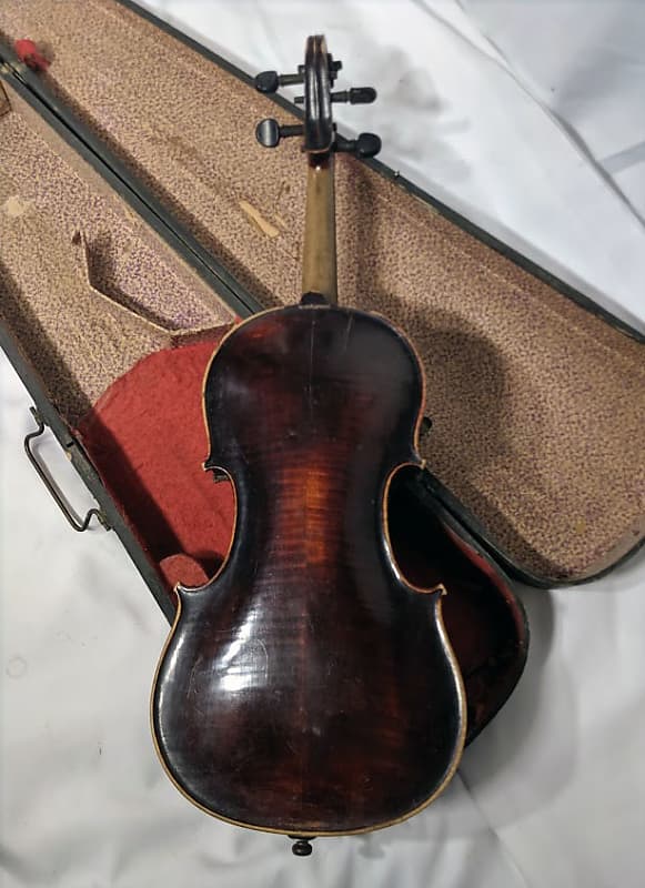 Antique Jacobus Stainer Copy  Violin 's w/ Wooden Case   Reverb