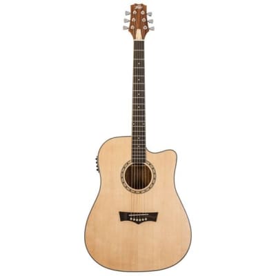 Peavey DELTA-WOODS DW-2 CE Solid Top Cutaway Acoustic-Electric Guitar w/ Electronics for sale