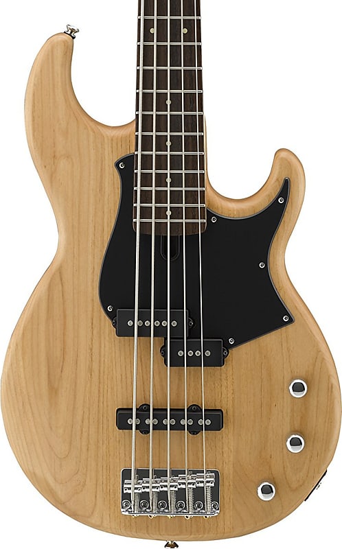 Yamaha BB235 5-String Bass Guitar Yellow Natural Satin image 1