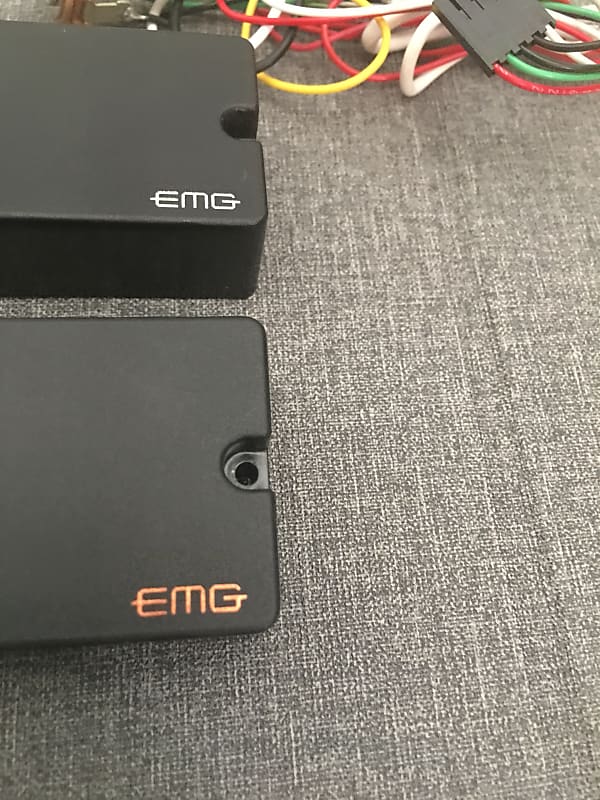 Emg 35p4 35 tw Black with emg eq band | Reverb