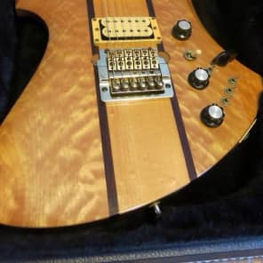 Vintage 1982 BC Rich Mockingbird Guitar Curely Maple | Reverb