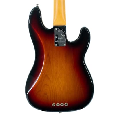 Fender American Professional II Precision Bass Lefty Rosewood, 3 Color Sunburst image 2