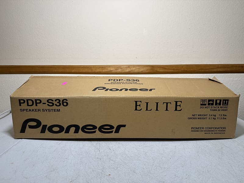 Pioneer Elite PDP-S36 Speaker System Home Audio Surround Sound  			