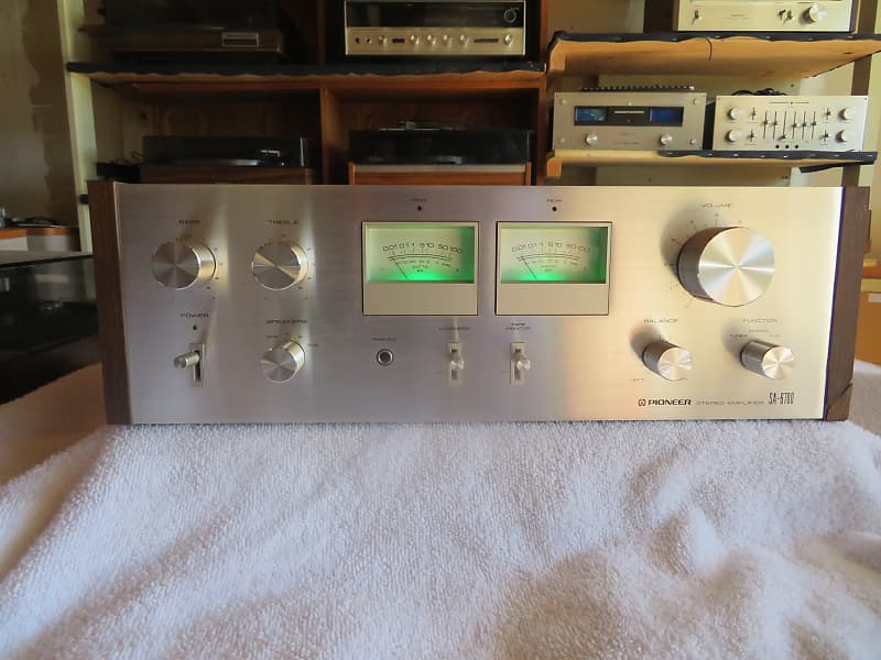 Pioneer SA-6700 about 1974 - wood/silver | Reverb