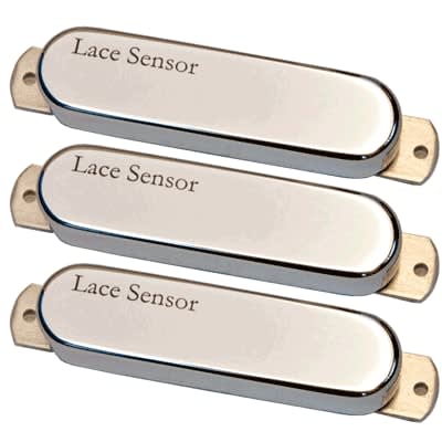 Lace Sensor Chrome Dome Single Coil Pickup 3- Pack image 1