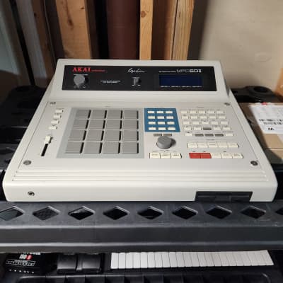 Akai MPC60II Integrated MIDI Sequencer and Drum Sampler 1991 - 1994 - Grey