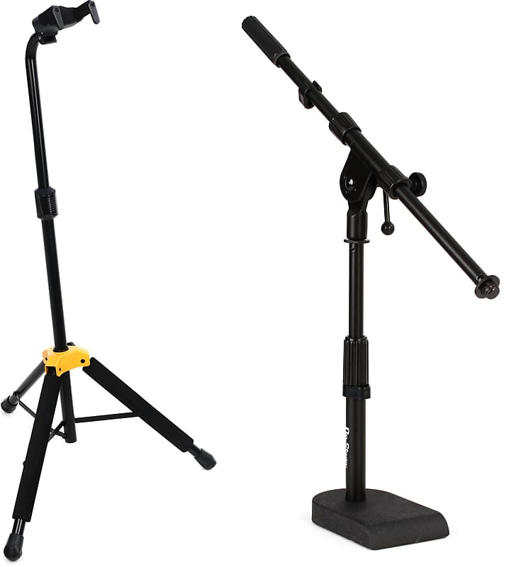 Hercules Stands GS414B PLUS Single Guitar Stand with Auto Reverb