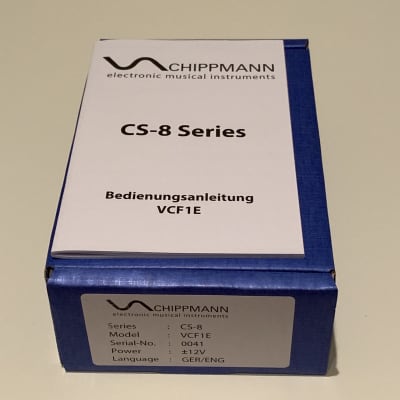 Schippmann CS8 VCF1E Multimodal Voltage Controlled Filter image 4