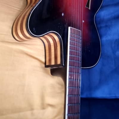 Huttl Opus  '60 solid top luthier archtop image 3
