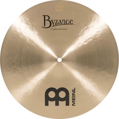 Meinl 14” Byzance Traditional Medium Hi Hat Cymbal Pair B14MH image 8