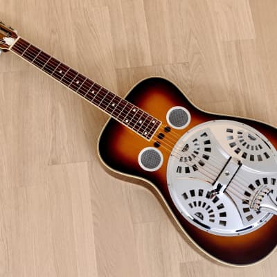 Terada Gakki Gallagher Single Cone Roundneck Resonator Acoustic Guitar, Japan image 11