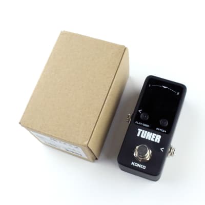 KOKKO FTN2 Chromatic Mini Guitar Tuner Dual Display Normal and Strobe True Bypass image 4