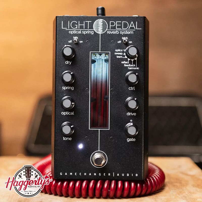 Gamechanger Audio Light Pedal Optical Spring Reverb | Reverb