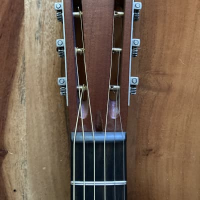 National NRP Resonator Guitar 14 Fret  (Series "B" Black Rust) image 4