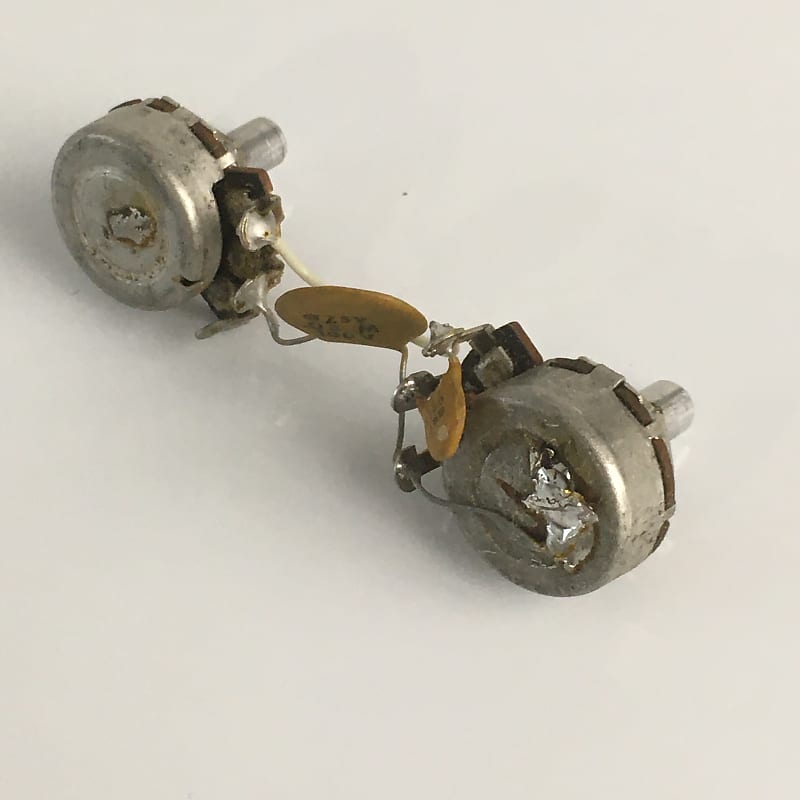 stackpole 1Meg Ω 1971年製 (tele jaguar等に stackpole 1Meg Ω 1971年