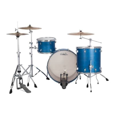 Ludwig Neusonic Pro Beat 3pc Drum Set Satin Royal Blue image 6