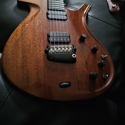 Parker Fly Classic 1999 - Natural Mahogany Body/ Basswood Neck Metal Flake Black image 2