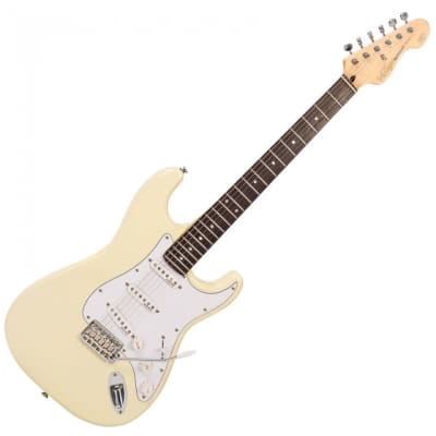 Vintage V6 ReIssued Electric Guitar ~ Vintage White for sale