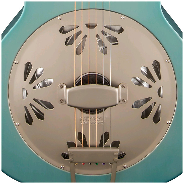 Gretsch G9212 Honey Dipper Square Neck Delta Blue Resonator Reverb
