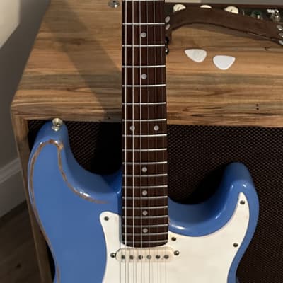 Big River/Fender HSS Stratocaster**Lake Placid Blue Nitro Relic**Suhr HSS Set (ML’s + SSV+)**Coil Tap image 5
