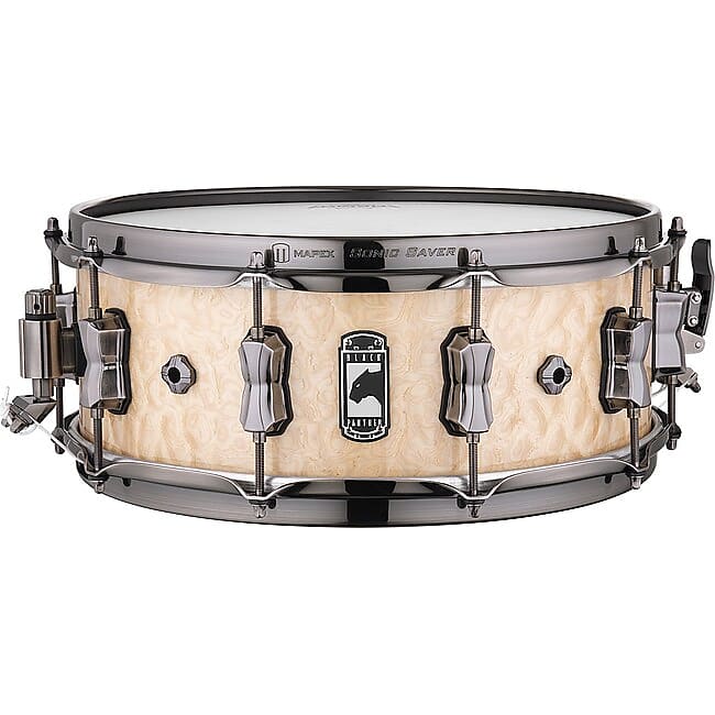 MAPEX BPNMW4550LXN Black Panther Pegasus 14x5,5 Ahorn/Walnuss Snaredrum, natural maple burl image 1