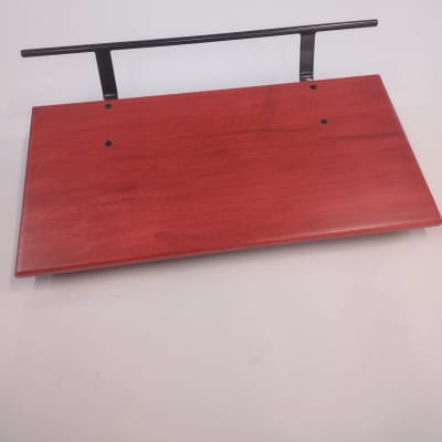 Packard Pedal Boards 12"x 24" Matte Red Maple Slanted Pedal Board - Transparent Red Matte image 3