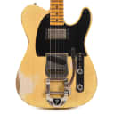 Fender Custom Shop 1952 Telecaster HS "Chicago Special" Heavy Relic Super Faded Nocaster Blonde w/Bigsby B5 & Duncan Antiquity Humbucker (Serial #R120609)
