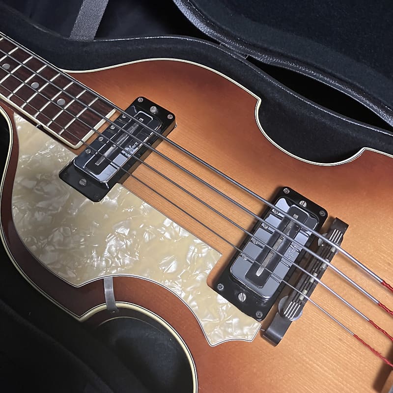 Original 1968 Hofner 500/1 Violin Bass Left-Handed Original 1968 Hofner 500/1 Violin Bass Left-Handed